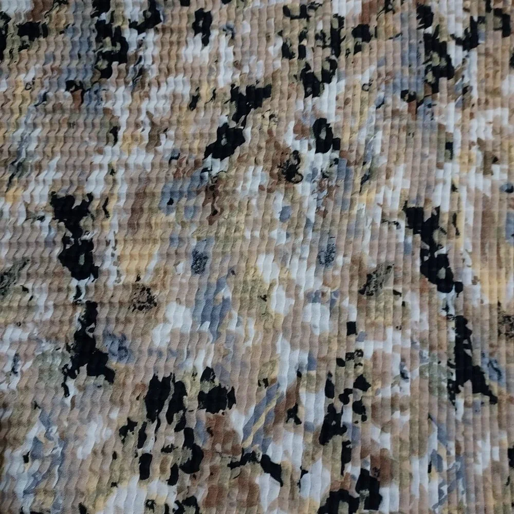 Nicola Woman Sheer Blouse with Ruffled Sleeves and Crinkle Tank Set Small - Picture 3 of 10